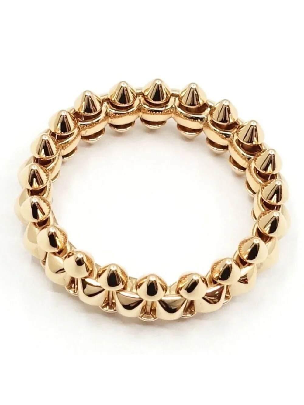 Cartier 18K Pink Gold Crush de Cartier Ring MM